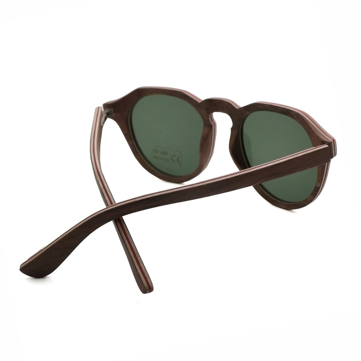 Aayat Mart 0 2020 New Laminated Bamboo Wood Sunglasses Wood Polarized Sunglasses Men's Glasses Women's Photo UV400 Protective Glasses