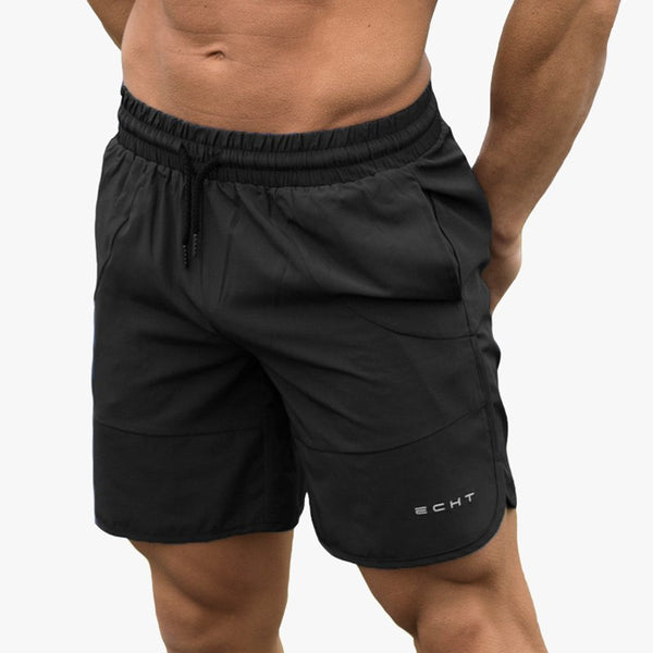 Men Fitness Gyms Loose Shorts Bodybuilding Joggers Summer Quick Dry Cool Short Pants Casual Male Beach Brand Sweatpants - Aayat Mart