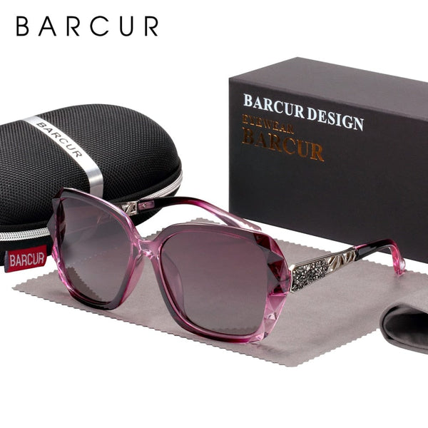 Aayat Mart 0 BARCUR Original Sunglasses Women Polarized Elegant Design For Ladies Sun Glasses Female