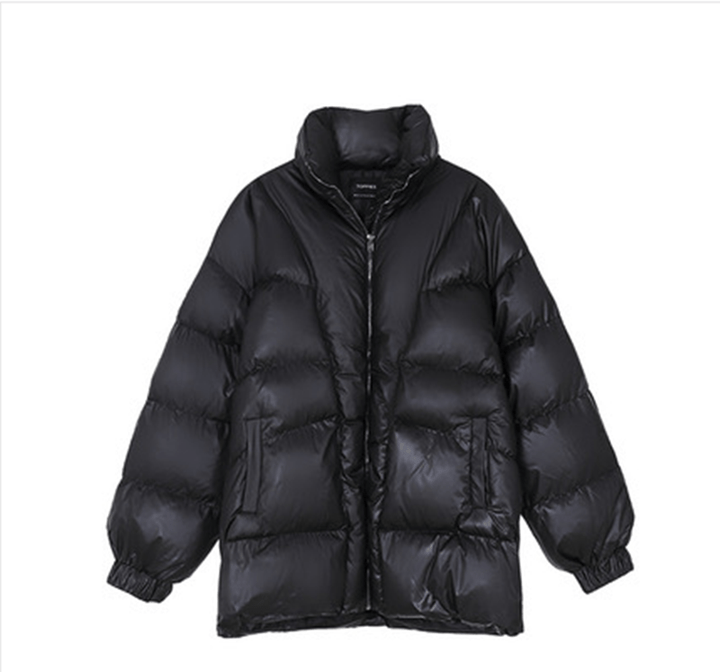 Aayat Mart Winter Collection Black / One size Columbia Winter Puffer Jacket Oversized Coat Women Puffer Jacket Thicker