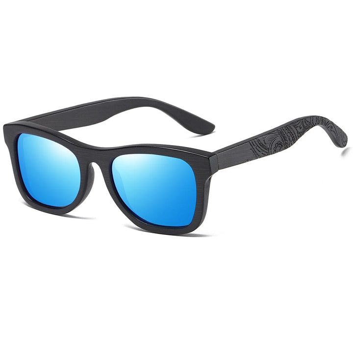 Aayat Mart 0 Blue / Dark bamboo GM Wood Sunglasses Men Brand Designer Polarized Driving Bamboo Sunglasses Wooden Glasses Frames Oculos De Sol Feminino S1610B
