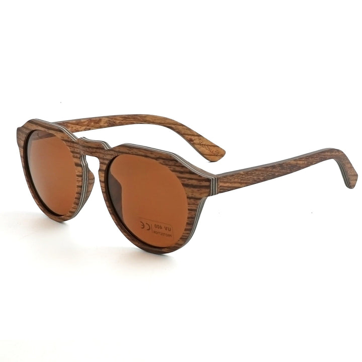 Aayat Mart 0 Brown / China / Boxless 2020 New Laminated Bamboo Wood Sunglasses Wood Polarized Sunglasses Men's Glasses Women's Photo UV400 Protective Glasses
