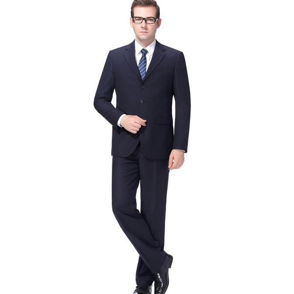Aayat Mart Male Suits Business Casual Men's high grade men's wool slim suit