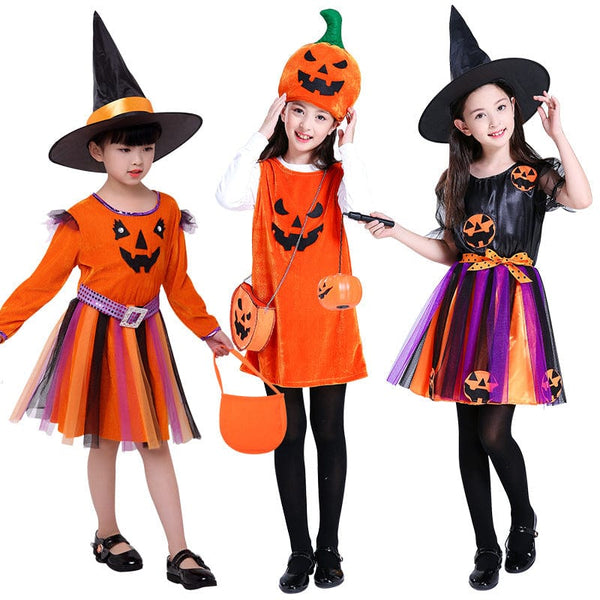 Aayat Mart costumes Children's Halloween costume girls pumpkin costume