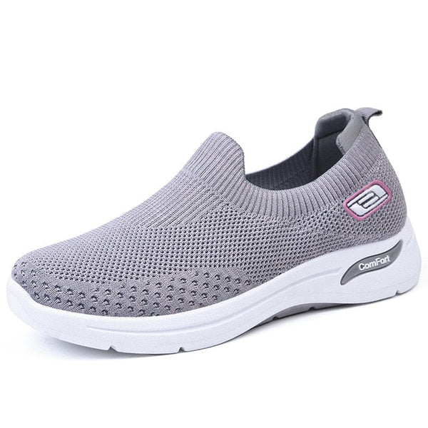 Aayat Mart 0 Gray / 36 Fashion Unisex Sneakers Women Casual Shoes Breathable Mesh Walking Shoes Lover Spring Summer Tenis Feminino Soft Flat Shoes