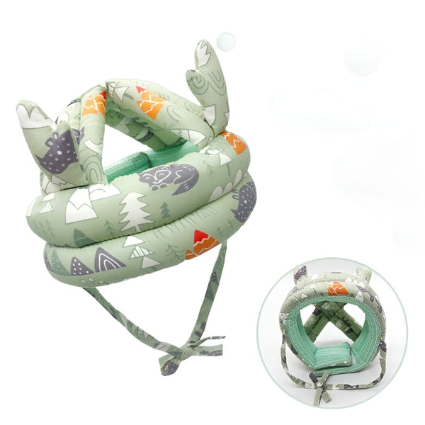 Aayat Mart 0 Green Toddler Anti-fall Head Cap Baby Head Protection Pad