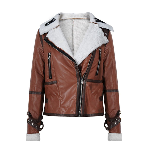 Aayat Mart Winter Collection Letter Premium quality female jacket