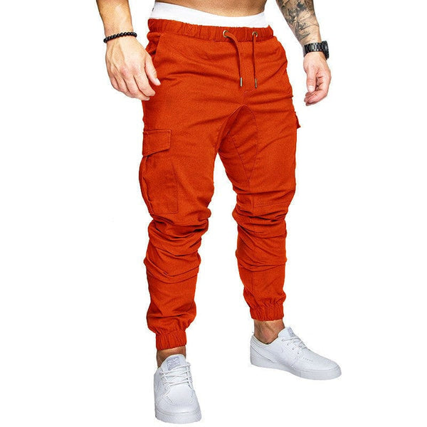 Aayat Mart Male Pants Orange / XXL Casual pants, leg pants, male