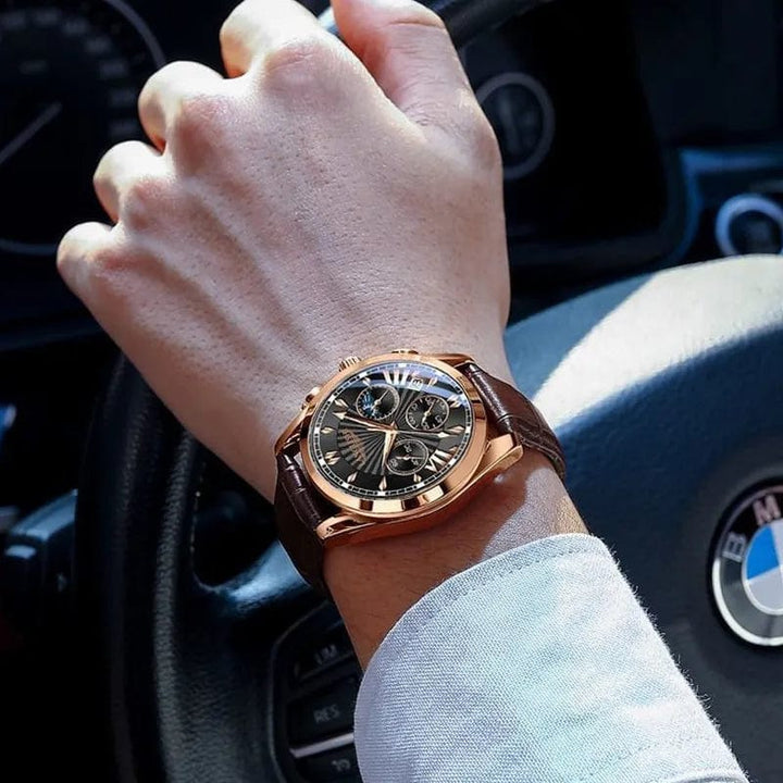 Aayat Mart POEDAGAR Men Watch Top Luxury Brand Sport Watches Mens Fashion Full Steel Quartz Wristwatch Date Male Clock Relogio Masculino