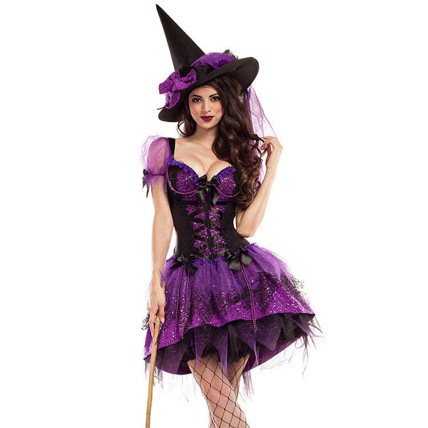 Aayat Mart costumes Purple / L Witch Costume Cosplay Role Costume