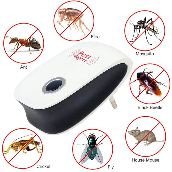 Aayat Mart Trending UK / 6pcs Electronic Ultrasonic Healthy Rechargeble Anti Mosquito Insect Pest Controller