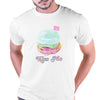 Aayat Mart Male Tshirt White / S Ac New Summer Jordi Alba Smiling Face Hamburger High-quality Kiss Me Studio T-shirt