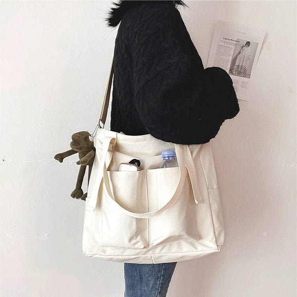 Aayat Mart 0 Women&#39;s Bag Shopper Simple Fashion Zipper Handbags Nylon Waterproof Solid Crossbody Large Capacity Tote Shoulder Bags For Women